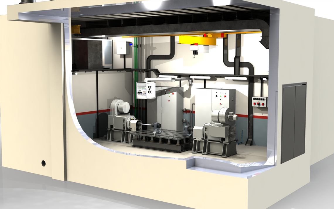 e-axle test bench